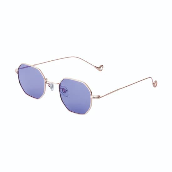 Óculos de Sol Feminino Daniel Klein DK4183-C4 - Dourado/Roxo