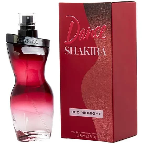 Perfume Feminino Shakira Dance Red Midnight Edt 80 ML