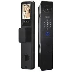 Fechadura Digital Satellite SL-82M Smart Door Lock 3D Face - Preto