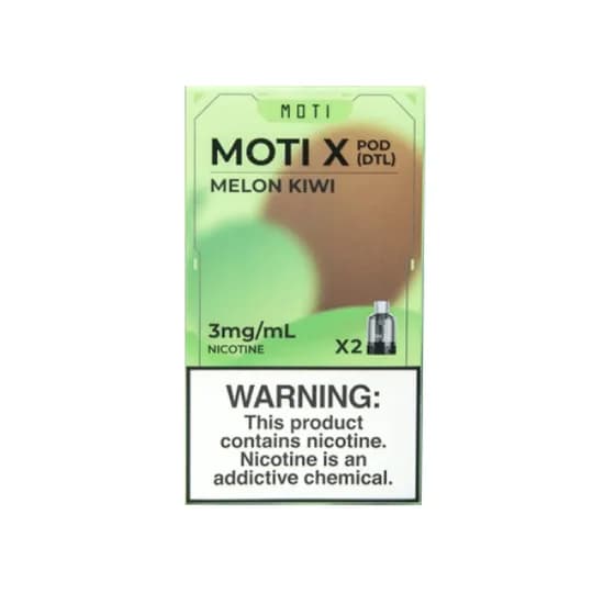 Vaper Moti X Mini 4ML DTL Melon Kiwi 3MG