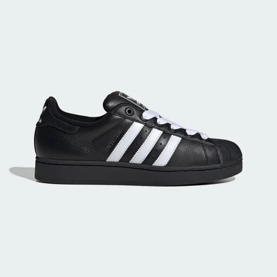 Calzado Adidas Superstar II Negro Blanco