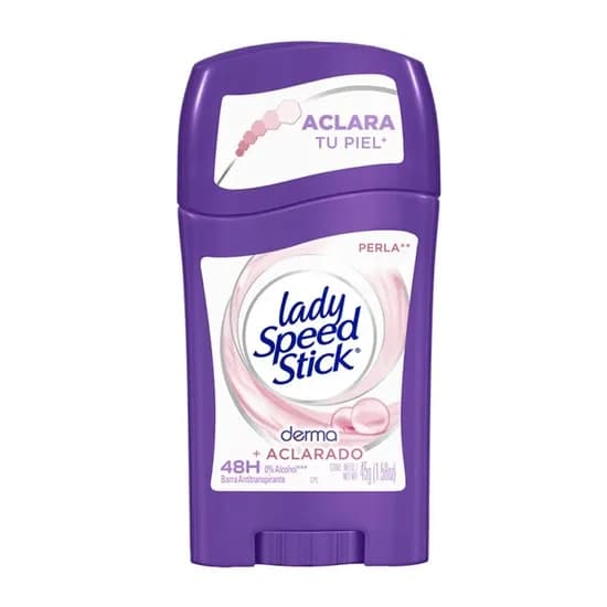 Desodorante Feminino Lady Speed Stick Derma Aclarado Barra 45G