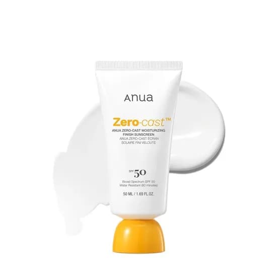 Anua Zero-Cast Moisturizing Finish Sunscreen 50ML