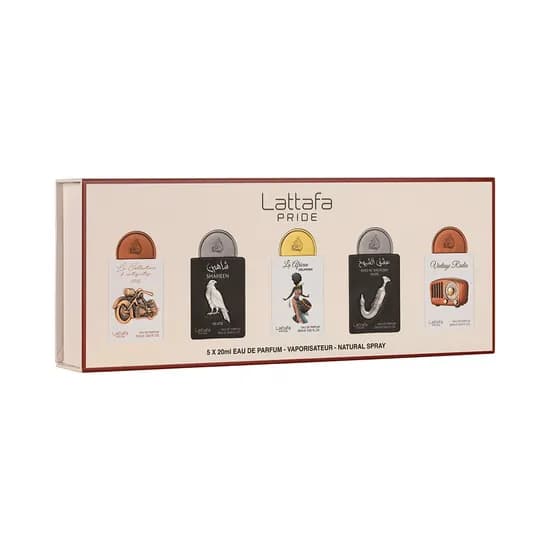Kit Perfumes Lattafa Pride Collection Nº 5 Edp - Unisex 5 Piezas