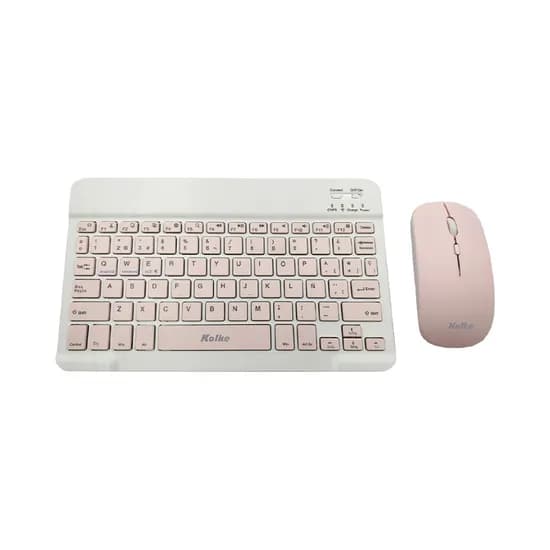 Kit Kolke KEK-718 Teclado Y Mouse Inalámbrico Rose
