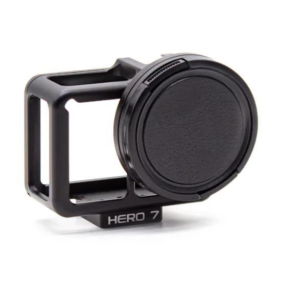 Caixa de Proteção Em Alumínio Gopower GPR507 com Filtro Uv 52MM para Gopro Hero 5 e 6 - Preto