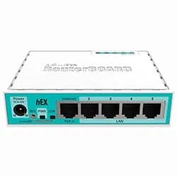 Switch Mikrotik RB 750GR3 Hex L4- Branco