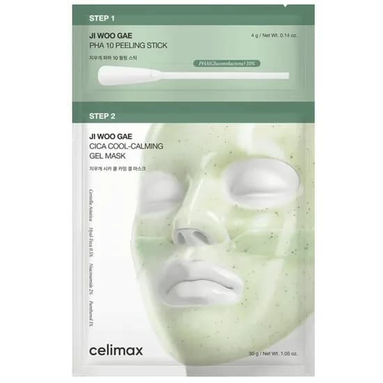 Máscara Facial Celimax Ji Woo Gae Cica Pha Peel - 1 Unidad