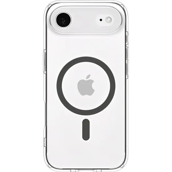 Estojo Protetor Spigen Crystal Hybrid Magfit para iPhone Air - Clear Graphite (ACS09617)