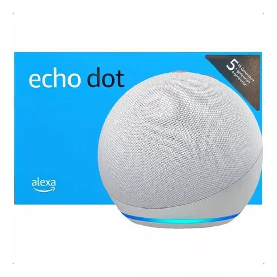Caixa de Som Alexa Echo Dot - 5 Geração - C2N6L4 Cor:Blue Teal
