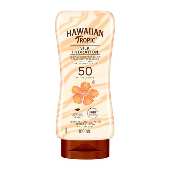 Protetor Solar Hawaiian Tropic Silk Hydration SPF50 180ML