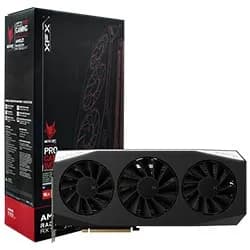 Placa de Vídeo XFX Mercury Oc Gaming 16GB Radeon RX9060 XT GDDR6 - RX-96TMERCB9
