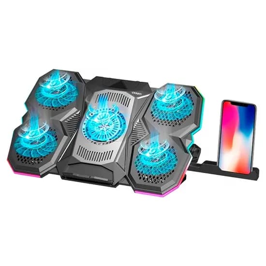 Suporte p/ Notebook Sate A-CP44 17" RGB USB Preto*