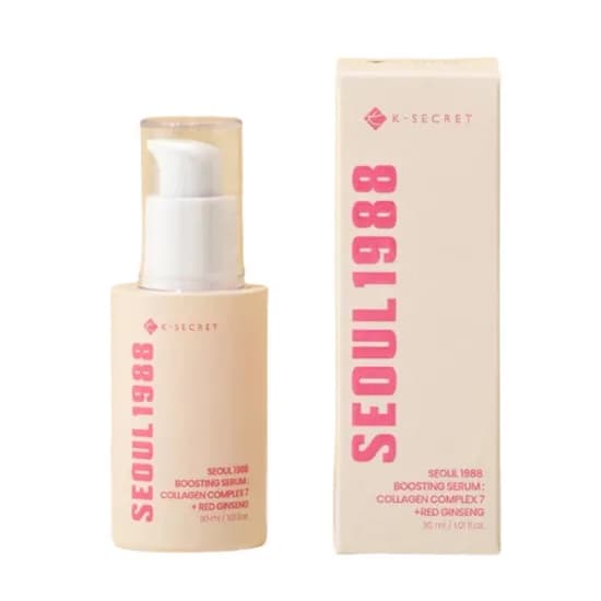 K-Secret Seoul 1988 Boosting Serum Collagen Complex 7+Red Ginseng 30ML