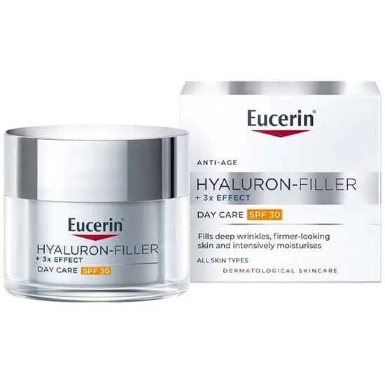 Creme Facial Hidratante Eucerin Hyaluron-Filler + 3X Effect Day Care SPF30 50 ML