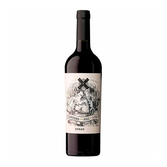 Vinho Argentino Cordero Con Piel de Lobo Syrah Garrafa 750ML