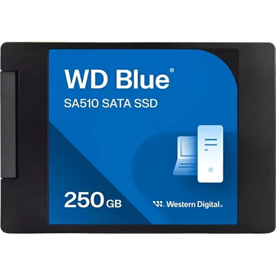 SSD 2.5" Sandisk WD Blue SA510 SATA 555/440 MB/s 250 GB (WDS250G3B0A)