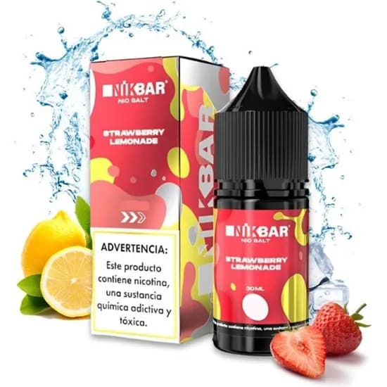 Nikbar Salt 30ML Strawberry Lemonade 50MG