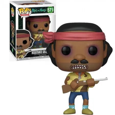 Funko Pop Rick Morty S6 Resistance Goldenfold 571