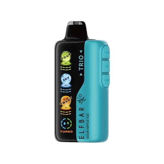 Elfbar 40K Trio Sour Apple Ice