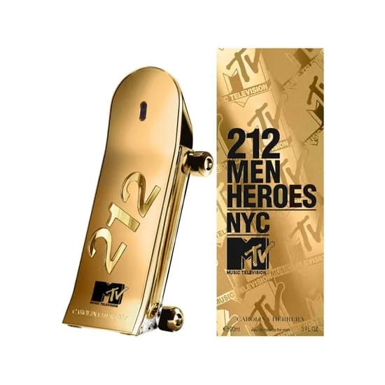 Carolina Herrera 212 Men Heroes MTV Edt 90ML