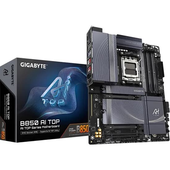 Placa-Mãe Gigabyte AM5 B850 Ai Top AM5 DDR5