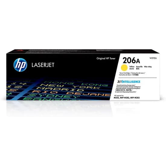 Toner HP 206A Amarelo - W2112A