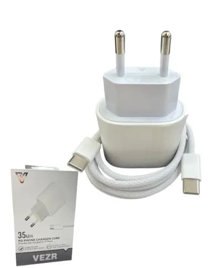 Carregador VZ-049 35W Mini (Tipo C) Blanco Vezr