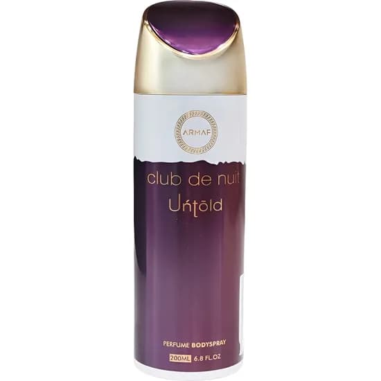 Spray Corporal Armaf Club de Nuit Untold - Masculino 200ML