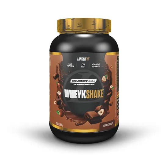 Landerfit Whey Protein Wheykshake Gourtmet Series 450 G - Hazelnut Chocolate