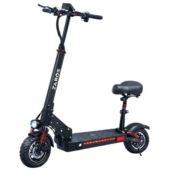 Patinete Elétrico Zaros M4 Pro 32KM/H 10" 800W - Black