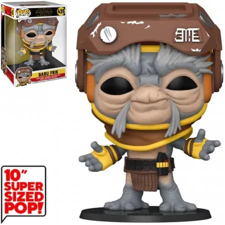 Funko Pop Star Wars *Super Sized 10* Babu Frik 435