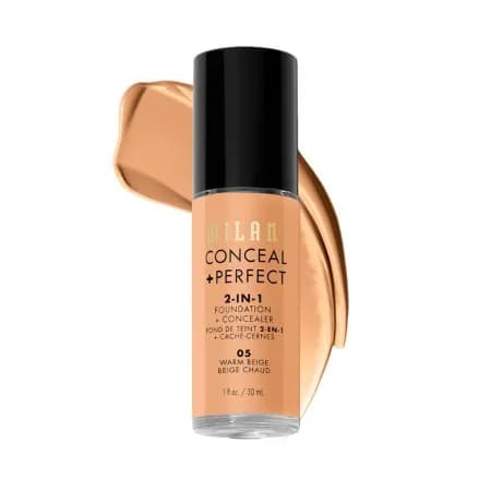Base Corretivo Milani Conceal + Perfect 2-IN-1 05 Warm Beige 30ML