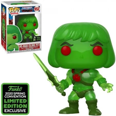 Funko Pop TV Masters Of The Universe He-Man *Comic Con Emerald* 952