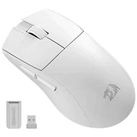 Mouse Redragon Wireless K1NG 4K Pro M916W-Pro 26000DPI - White