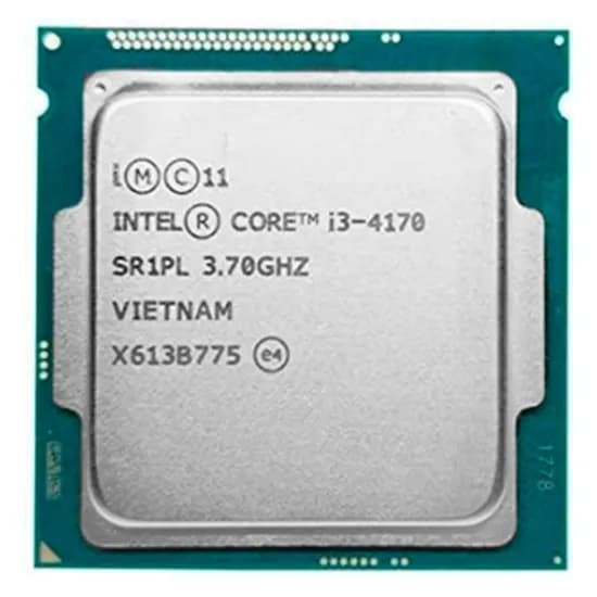 Cpu OEM Intel 1150 i3 4170 3.7GHZ s/CX s/fan s/G