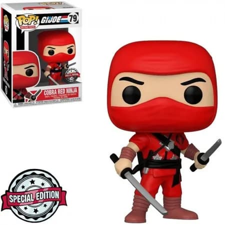 Funko Pop Gi Joe Cobra Red Ninja *Ex* 79