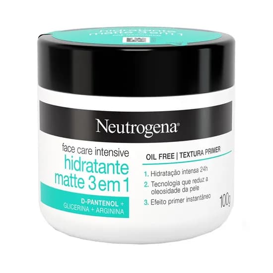 Crema Facial Neutrogena Mate 3 En 1 100G