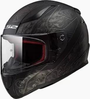 Capacete para Motociclista LS2 FF353 Rapid II CRYPT