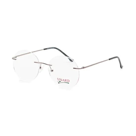 Armação para Óculos de Grau Visard Mod.7016 Col.02 Tamanho 50-18-140MM - Prata