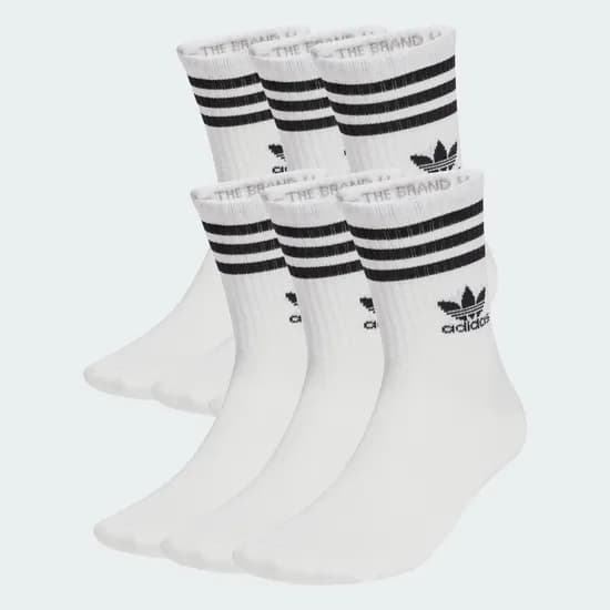 Media Adidas 3 Strip Crew 6PP