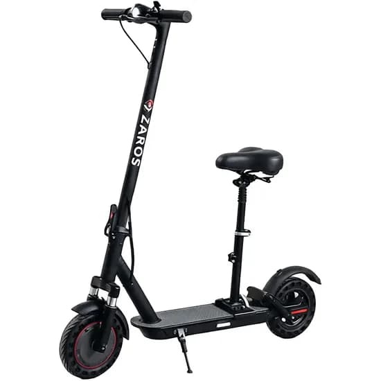 Patinete Elétrico Zaros L8 - 500W - 32 KM/H - 10" - com Assento - Preto