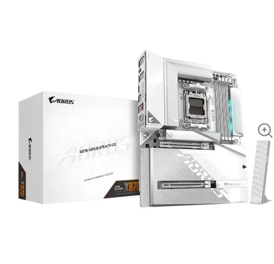 MB AM5 Gigabyte X870 Aorus Stealth Ice DDR5/Wifi