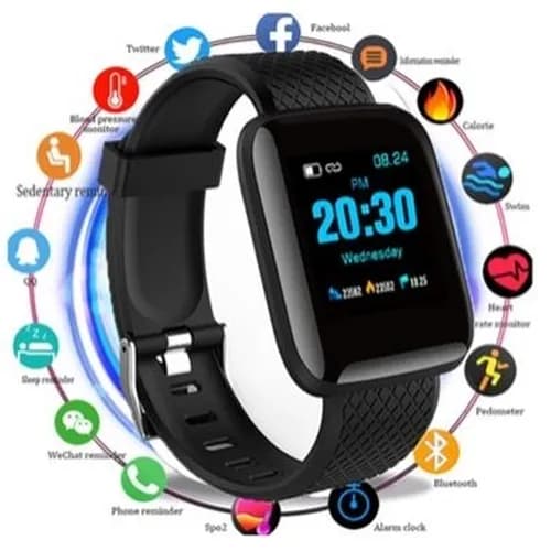 Relógio Inteligente Bluetooth Smartwatch D13 Smart Bracelet - Fit Pró