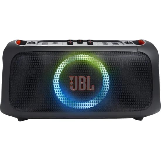 Speaker Portátil JBL Partybox On The Go Essential com Microfone Bluetooth - Preto