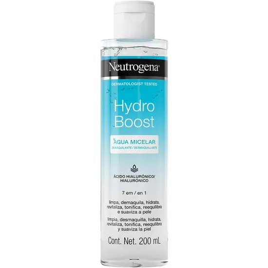 Água Micelar Desmaquilhante Neutrogena Hydro Boost 7 Em 1 - 200ML