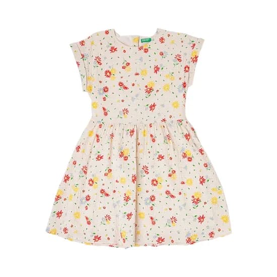 Vestido Infantil Benetton 4RFGCV02A 66K