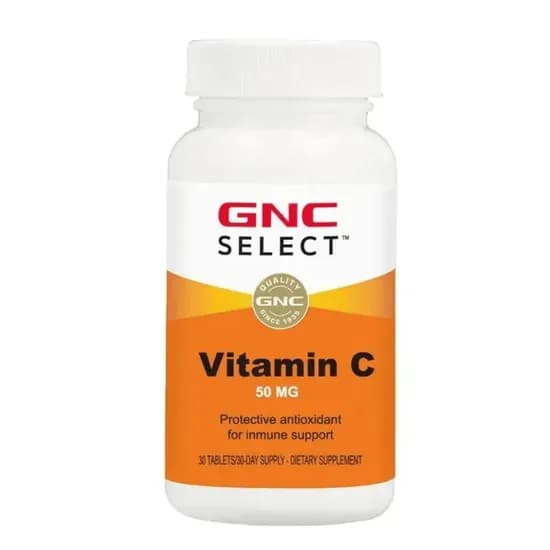 GNC Select Vitamina C 50MG 30 Cápsulas
