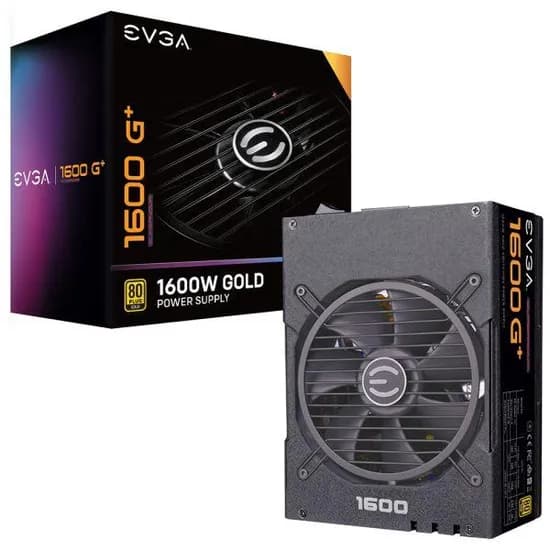 Fonte 1600W EVGA Supernova G+ Gold 80 Plus Modular