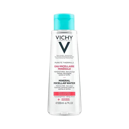 Desmaquillante Vichy Agua Micelar Mineral Piel Sensible 200ML